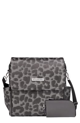 Petunia Pickle Bottom Boxy Backpack Diaper Bag in Shadow Leopard