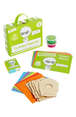 Open the Joy The Kindness Mission Activity Box in Green
