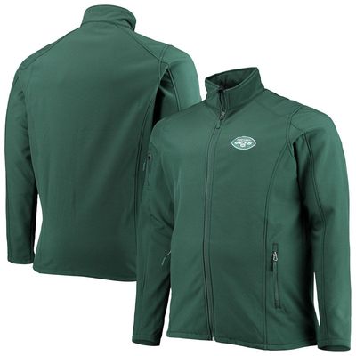 Men's Dunbrooke Green New York Jets Big & Tall Sonoma Softshell Full-Zip Jacket