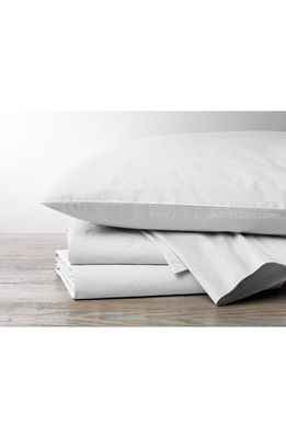 Coyuchi 300 Thread Count Set of 2 Organic Cotton Pillowcases in Alpine White