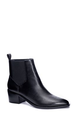 Chinese Laundry Filip Chelsea Bootie in Black Leather
