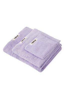 Tekla Organic Cotton Bath Towel in Lavender