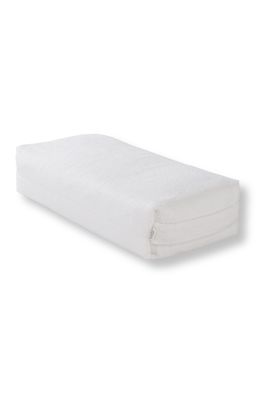 Sunday Citizen Crystal Bolster Pillow in Off White
