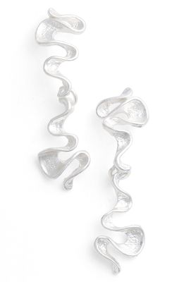 Karine Sultan Drop Earrings in Silver