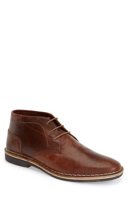 Steve Madden 'Harken' Leather Chukka Boot in Cognac Leather