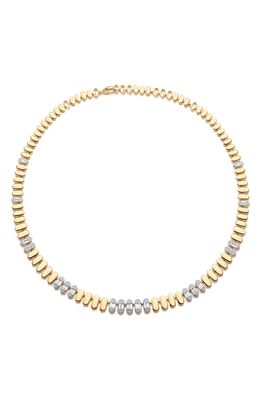 Sara Weinstock Taj Diamond Collar Necklace in Yellow Gold