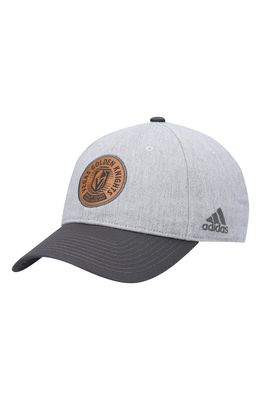 Men's adidas Gray/Black Vegas Golden Knights Slouch Adjustable Hat