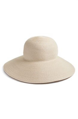 Eric Javits 'Hampton' Straw Sun Hat in Cream