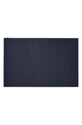Chilewich Breton Stripe Door Mat in Blueberry