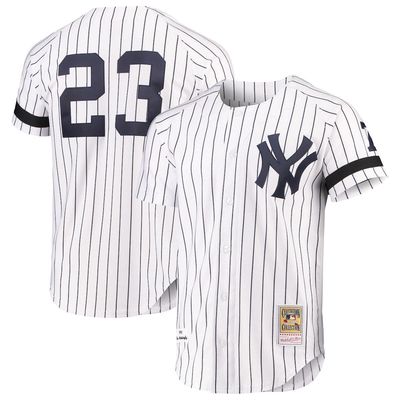 Don Mattingly New York Yankees Mitchell & Ness Cooperstown Collection Authentic Jersey - White