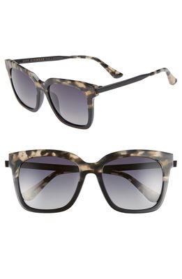 DIFF Bella 52mm Polarized Sunglasses in Grey Fage/Grey