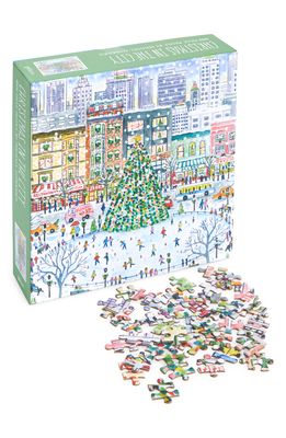 Chronicle Books Christmas in the City 1000-Piece Puzzle in Multi