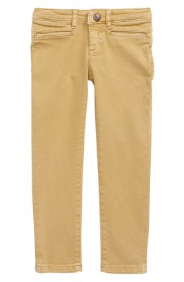 Bonpoint Kids' Organic Stretch Cotton Skinny Pants in Paille