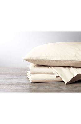 Coyuchi 300 Thread Count Set of 2 Organic Cotton Pillowcases in Undyed
