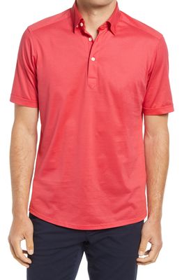 Eton Contemporary Fit Jersey Polo in Red