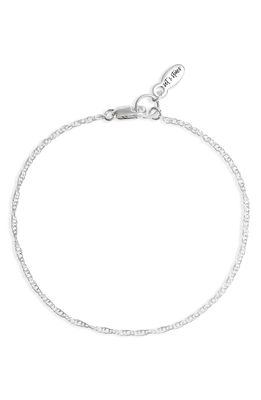 Set & Stones Piper Chain Bracelet in Silver