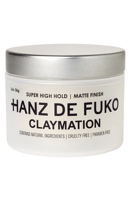 Hanz de Fuko Claymation Hair Styling Clay