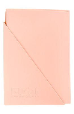 Austin Baby Collection Foldable Silicone Placemat in Ripe Peach