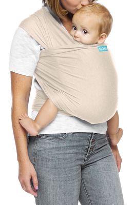 MOBY Evolution Baby Carrier in Almond