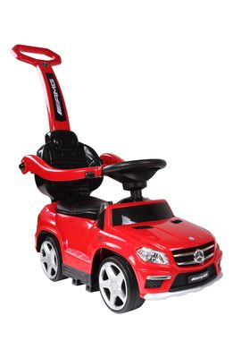 Best Ride on Cars Best Ride-On Cars Mercedes 4-in-1 Push Car in Red