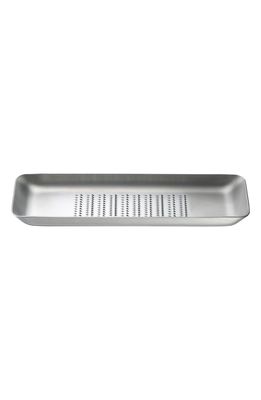 GINGKO Oros Large Rectangle Grater in Silver