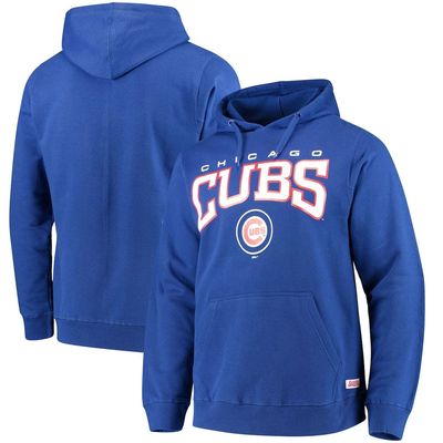 Men's Stitches Royal Chicago Cubs Team Pullover Hoodie