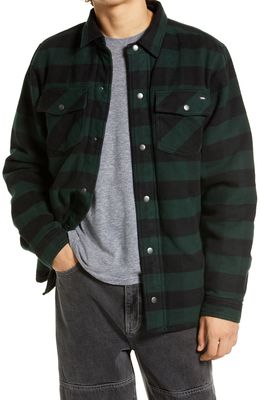 Vans Armstrong Reversible Shirt Jacket in Sycamore/black
