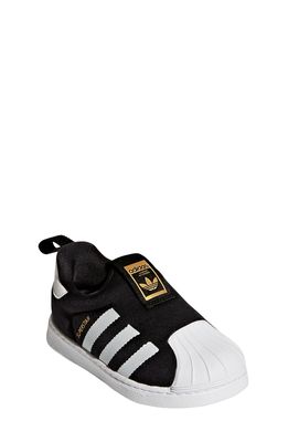 adidas Superstar 360 Sneaker in Core Black/White/Gold Met