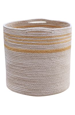 Lorena Canals Twin Woven Basket in Natural Amber