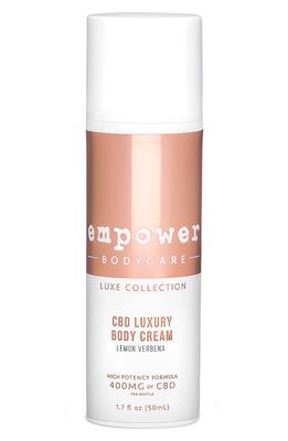 Empower Lemon Verbena CBD Luxury Body Cream