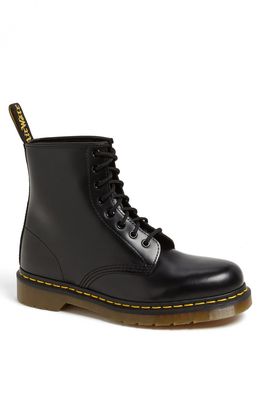 Dr. Martens '1460' Boot in Black Smooth