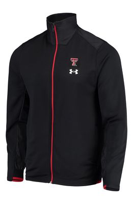 Men's Under Armour Black Texas Tech Red Raiders 2021 Sideline Command Full-Zip Jacket