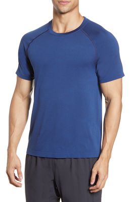 Rhone Reign Tech Short Sleeve T-Shirt in Estate Blue/navy