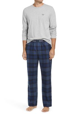Barbour Doug Pajamas in Midnight Tartan