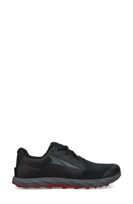 Altra Men's Superior 5 Trail Running Shoe in Black/Red