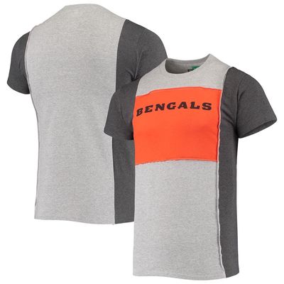 Men's Refried Apparel Heather Gray Cincinnati Bengals Sustainable Split T-Shirt