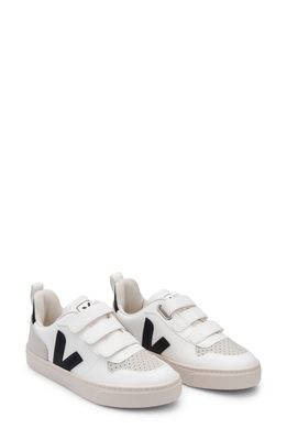 Veja V-10 Sneaker in White /Black