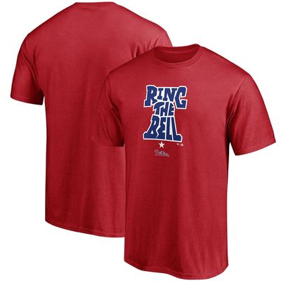 BREAKINGT Men's Red Philadelphia Phillies Local T-Shirt
