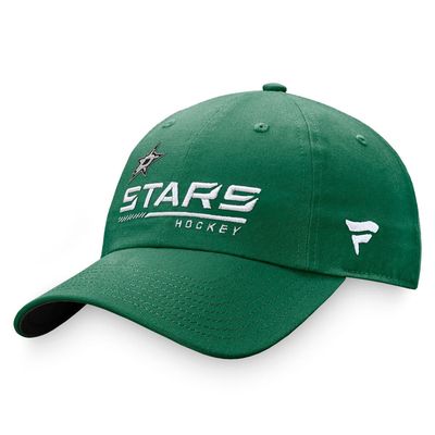 Men's Fanatics Branded Green Dallas Stars Authentic Pro Locker Room Team Adjustable Hat