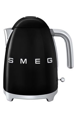 smeg '50s Retro Style Electric Kettle in Black