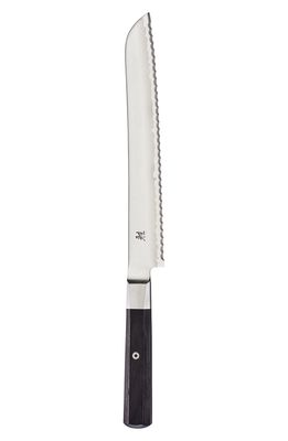 MIYABI Koh 9-Inch Bread Knife in Silver