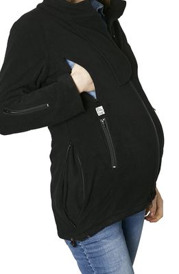 B & me Booker Maternity Coat in Black
