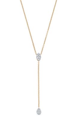 Sara Weinstock Reverie Diamond Y-Necklace in Yellow Gold