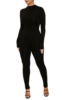 Naked Wardrobe The NW Jumpsuit in Black