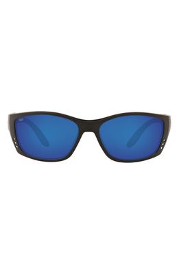 Costa Del Mar 64mm Polarized Sunglasses in Black