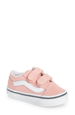 Vans Old Skool Sneaker in Powder Pink/True White