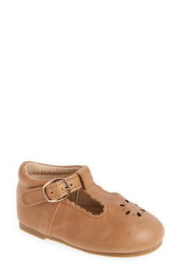 Consciously Baby Petal Mary Jane Loafer in Aged Camel