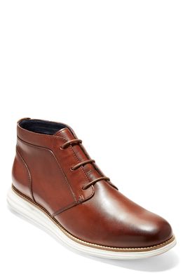 Cole Haan Original Grand Chukka Boot in Woodbury/Ivory Leather