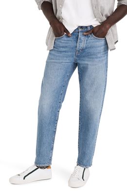 Madewell Authentic Flex Relaxed Taper Jeans in Marcey