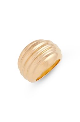 SOKO Shujaa Domed Ring in Gold
